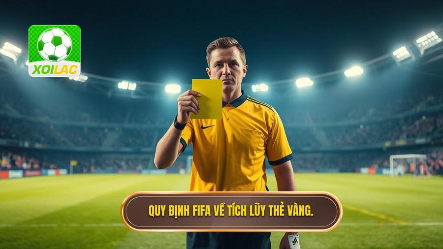 1. Quy định FIFA về tích lũy thẻ vàng.