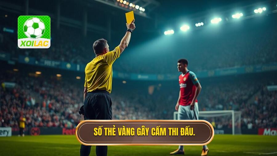 2. Số thẻ vàng gây cấm thi đấu.