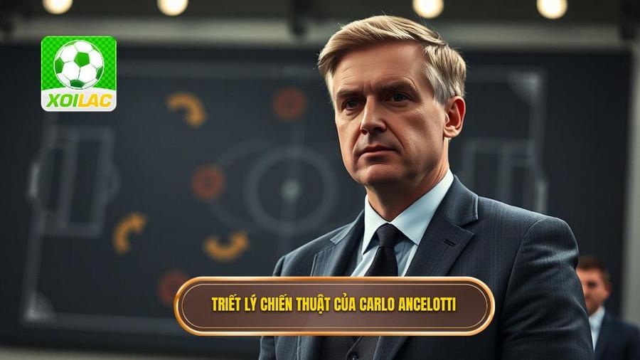 1. Triết lý cốt lõi trong Chiến thuật Carlo Ancelotti