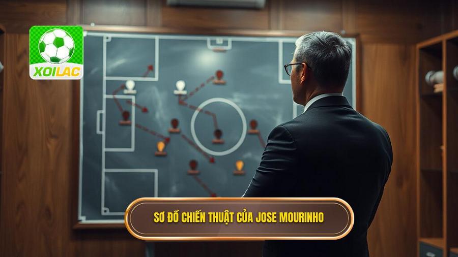 2. Các sơ đồ chiến thuật Jose Mourinho thường xuyên sử dụng