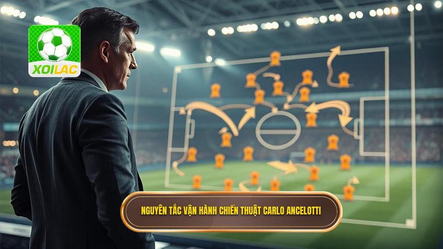 3. Các nguyên tắc vận hành trong chiến thuật Carlo Ancelotti