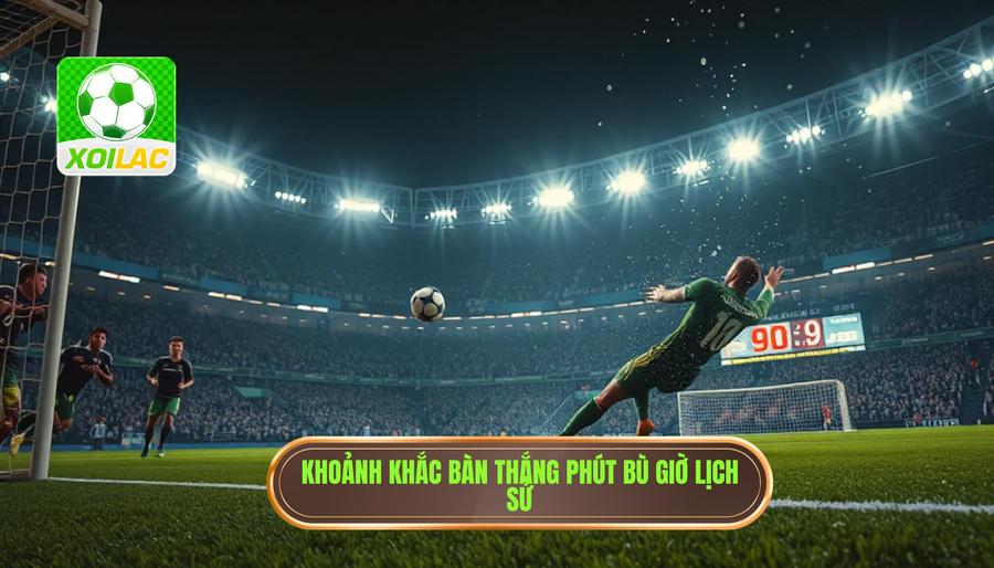 Bàn thắng phút 90+: Khi thời gian trở thành kẻ thù và vị cứu tinh 3 Những bàn thắng phút 90+ đi vào lịch sử bóng đá
