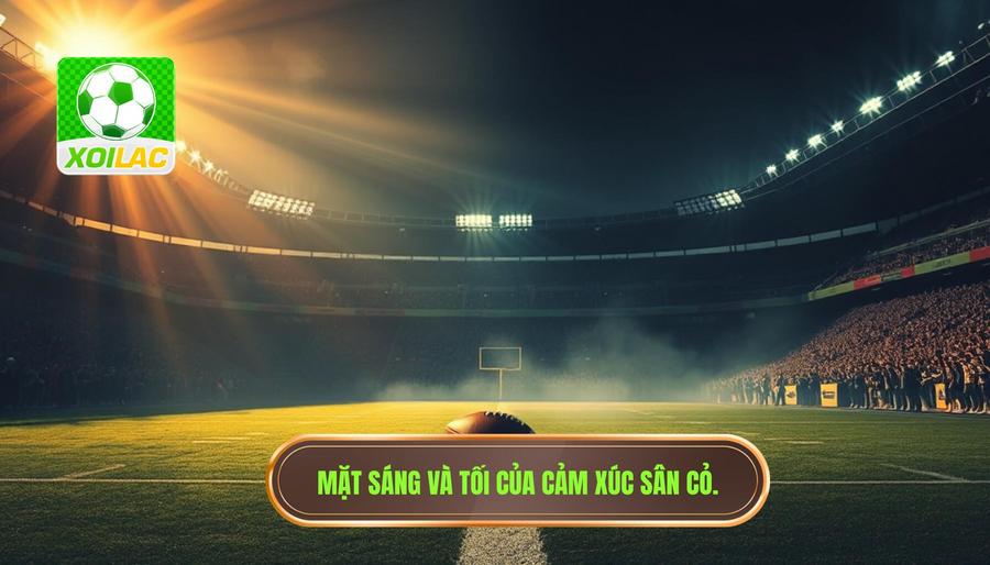 Phân tích đa chiều: Mặt sáng và mặt tối của cảm xúc sân cỏ