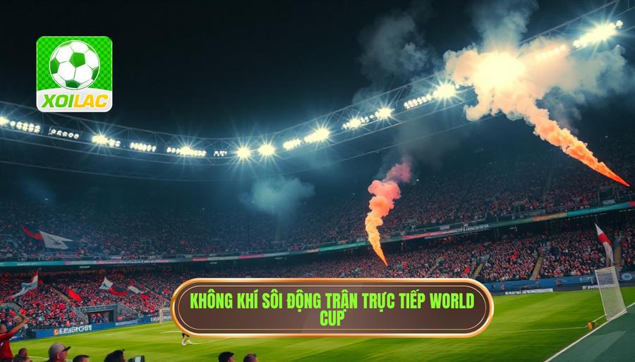 Trực tiếp World Cup: Trải nghiệm bóng đá đỉnh cao tại XÔI LẠC 1 Sức hút mãnh liệt từ những trận đấu trực tiếp World Cup