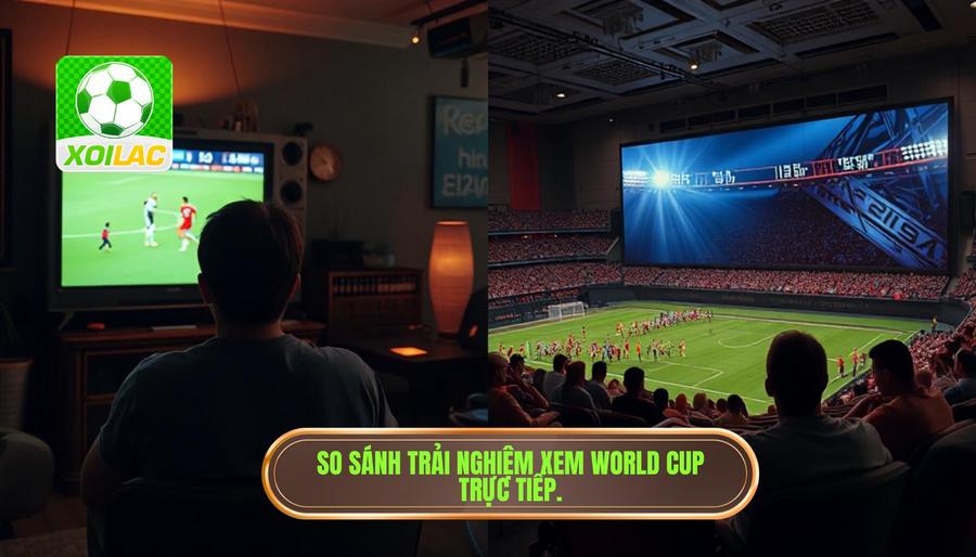 Trực tiếp World Cup: Trải nghiệm bóng đá đỉnh cao tại XÔI LẠC 3 Bảng so sánh trải nghiệm xem trực tiếp World Cup