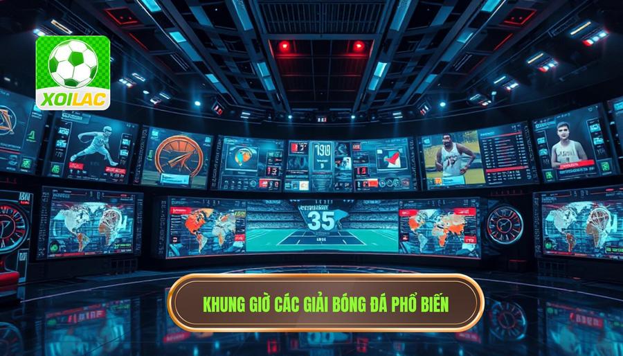 Xoilac Lịch Thi Đấu Hôm Nay: Cập Nhật Lịch Bóng Đá Nhanh Và Chính Xác Nhất 3 Bảng tổng hợp khung giờ phổ biến của các giải đấu
